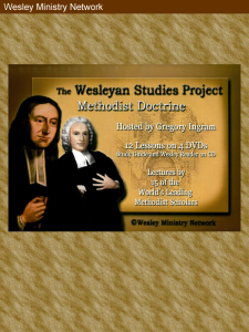 The Wesleyan Studies Project Series 2: Methodist Doctrine (front cover)