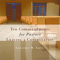 Cover of Ten Commandments for Pastors Leaving a Congregation