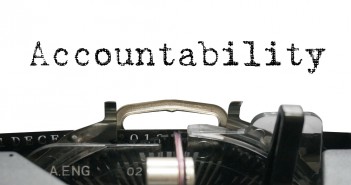 Image of the word "Accountability" written on a typewriter