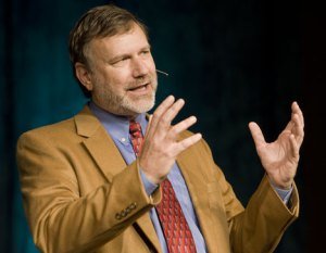 Photo of Bishop Schnase Speaking