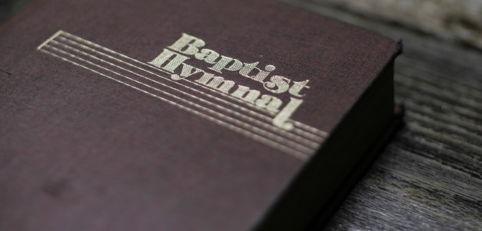 Stock photo of a Baptist Hymnal