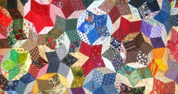 Stock photo of a quilt