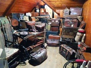 Photo of a cluttered storage room