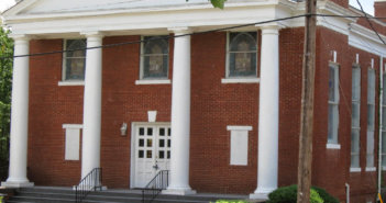 Street view of Porter Memorial Baptist Church in Columbus, Georgia