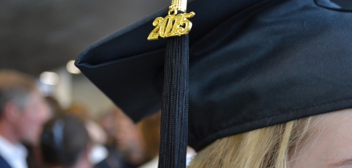 Stock photo of someone graduating in 2015