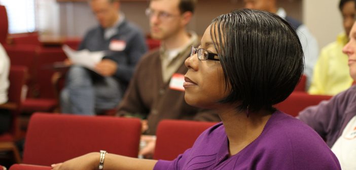 Photo of a diverse group of pastors meeting