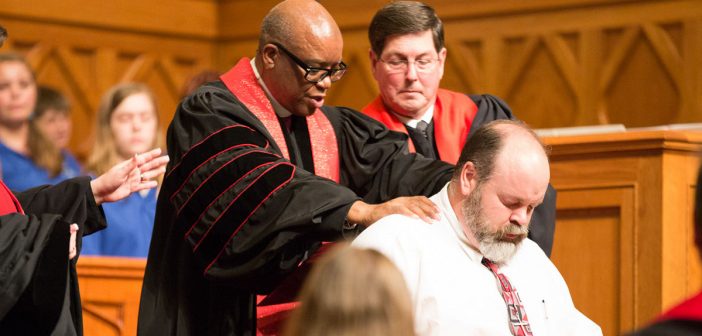 Photo of ordination via Northwest Texas Conference of the United Methodist Church