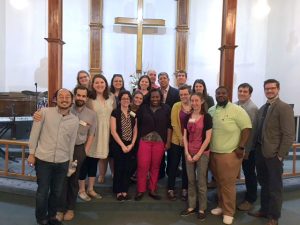 Group photo of 2016-17 Lewis Fellows cohort