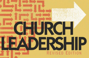 Church Leadership graphic with arrows