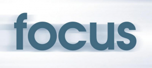 Blurred image of the word "focus"
