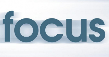 Blurred image of the word "focus"