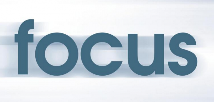 Blurred image of the word "focus"