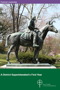 Cover of DS First Year with John Wesley on horseback statue