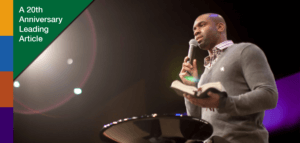 Pastor preaching a sermon