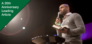 Pastor preaching a sermon