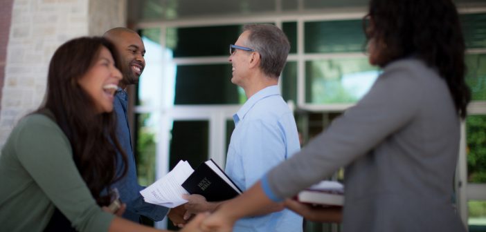 Church greeters