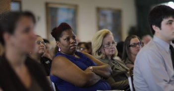 Photo of a people who want to hear an effective sermon. CREDIT: Joe Raedle / Getty Images News / Getty Images / Universal Images Group