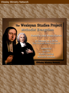 Wesleyan Studies Project: Methodist Evangelism