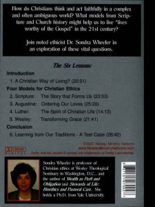 A Life Worthy Of The Gospel back cover