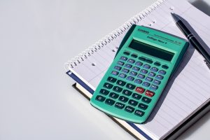 Photo of calculator