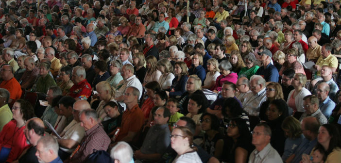 Photo of West Ohio Annual Conference 2014. Photo by Jacob Lee, UMNS.