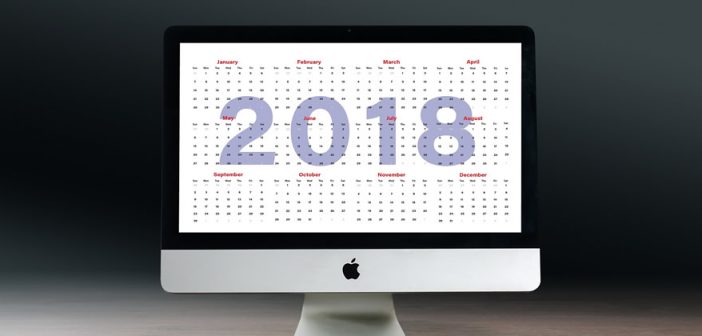 Photo of a calendar on a computer monitor. (Source: Pixabay)