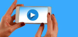 Taking a video with a smart phone