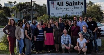 Lewis Fellows Group shot of 2017-18 Lewis Fellows in South Florida