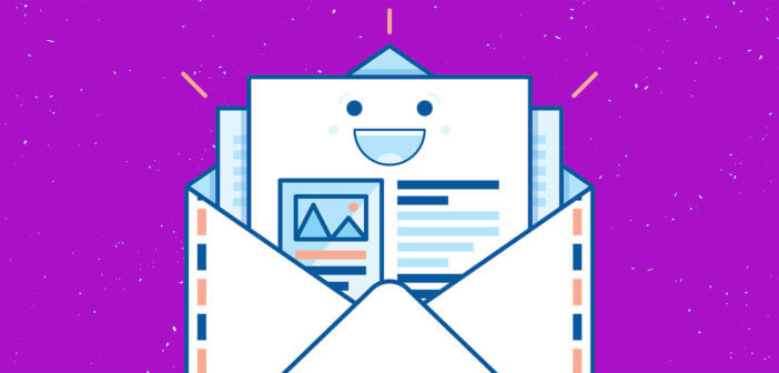 Graphic of a smiling financial statement