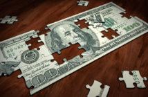 Stewardship in Times of Transition Jigsaw puzzle in the shape of a $100 bill