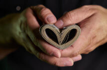 Stop Taking Givers for Granted Person's hands holding paper currency folded into the shape of a heart