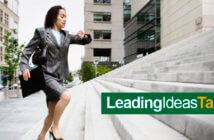 Episode 21: “The Greatest One Minute Manager of All Time” featuring Ken Blanchard Person running up steps while looking at watch. CREDIT: Andersen Ross / Blend / Learning Pictures / Universal Images Group. Rights Managed / For Education Use Only