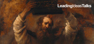 Detail from "Moses with the Ten Commandments" by Rembrandt, 1659