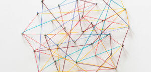 String art representing growth and connectedness
