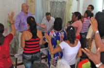 Key Observations for Reaching Latino/a Populations Worship service in a Latinx church