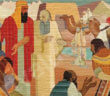 "Moses & Jethro," 1930, painting by Frank Harmon Myers, 1899-1956