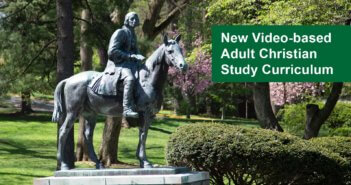 The Methodist Class Leader John Wesley on horseback statue