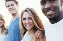 What Happens When a Millennial Walks into your Church? Group of smiling millennials