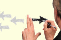 There Is No Such Thing as Church Revitalization Person drawing arrows going forward in contrast to arrows going backward