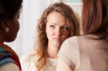 What to Do When Volunteers Quit Person giving the side eye to others in the group