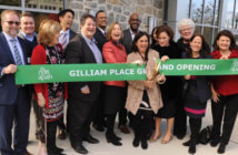 Ways Your Building Can Generate Income and Bless Your Community Members of Arlington Presbyterian Church help cut the ribbon on Gilliam Place -- affordable housing that was created in the redevelopment of the church building and property