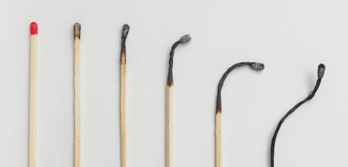 Burnt matches