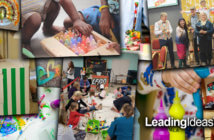 Episode 49: “What is Messy Church?” featuring Johannah Myers Collage of messy church groups, activities, and crafts