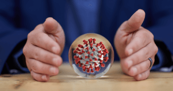 Coronavirus model in a crystal ball