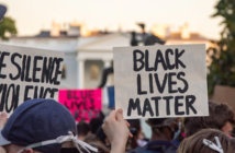 Leading in an Age of Political Polarization Black Lives Matter protest in front of the White House