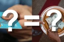 Are Your Pandemic Giving Systems as Effective as the Offering Plate? Photo of a credit card versus an offering plate