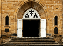 Open church doors