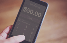 The Promise of Digital Giving Giving to the church via a cell phone