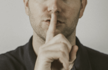 5 Rules for Engaging Taboo Subjects in Churches Person saying shhh with their finger in front of their mouth