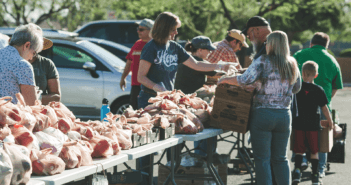 Outdoor food pantry